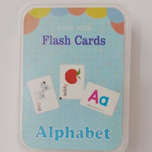 Educational Flash Cards With Plastic Storage Box