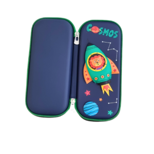 Cartoon 3D cute case Plastic hard shell stationery box Student school supplies storage box with pen holder pen bag WATERPROOF