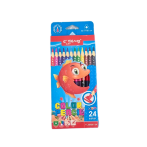 YALONG COLOR PENCIL DUO 24- 12 PENCILS